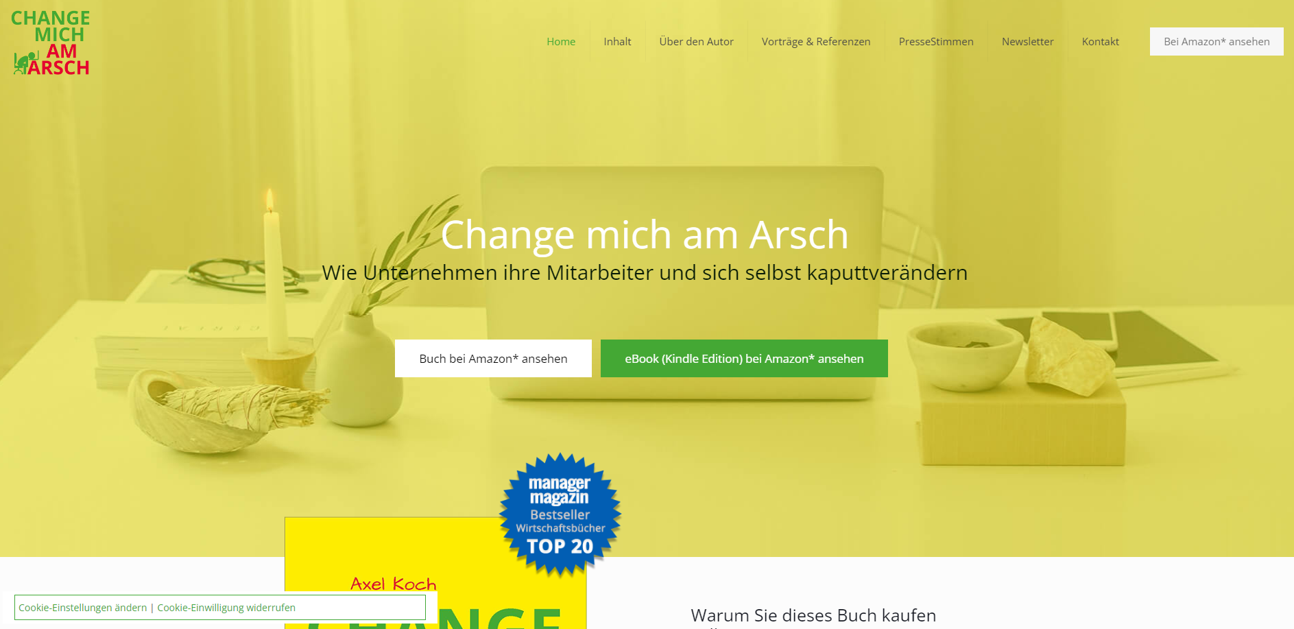 Change mich am Arsch by Prof. Dr. Axel Koch